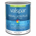Valspar 1 qt. Medallion Plus Acrylic Latex All Purpose Paint & Primer, Clear 028.0023004.005